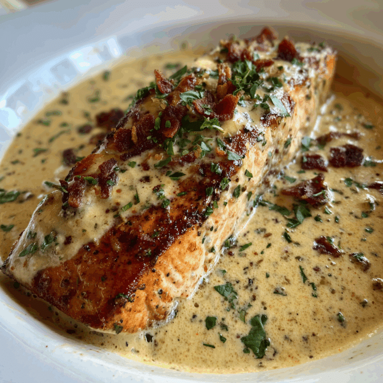 Creamy Tuscan Salmon with Garlic Butter Sauce