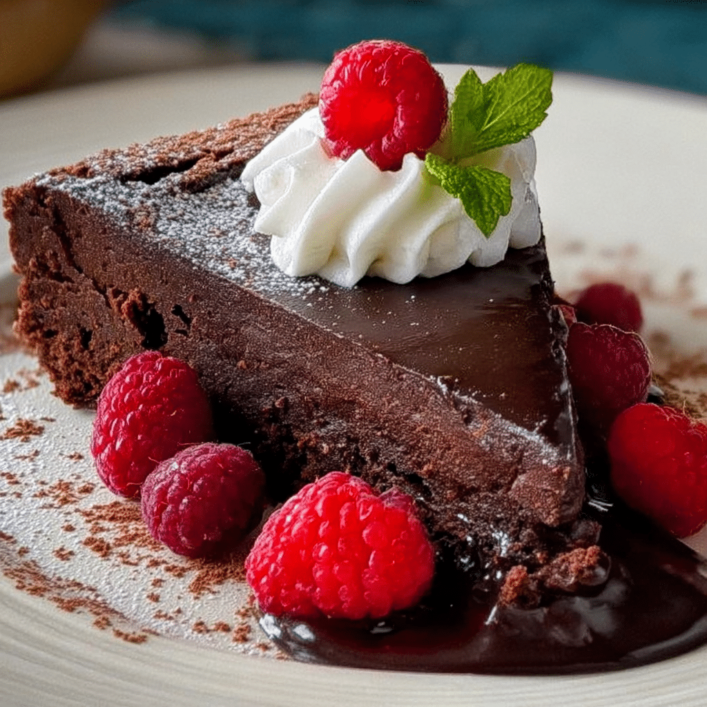 Flourless Dark Chocolate Cake