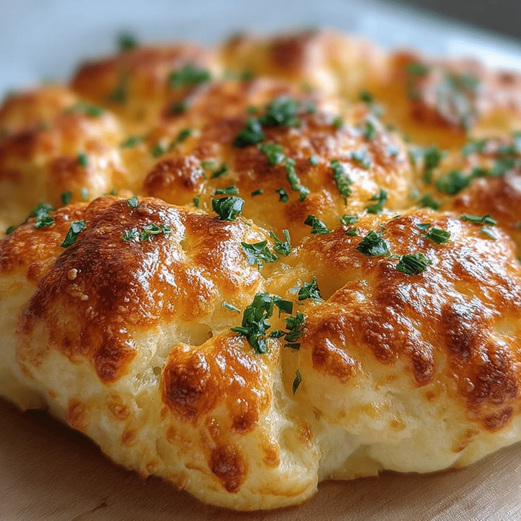 Garlic Cheese Cloud Bread