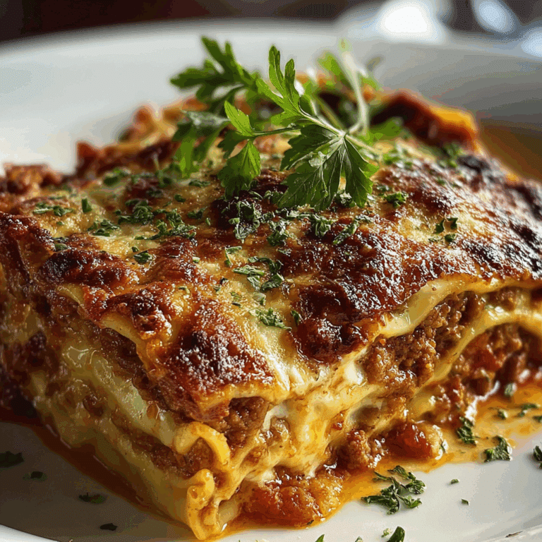 Gluten Free High Protein Lasagna