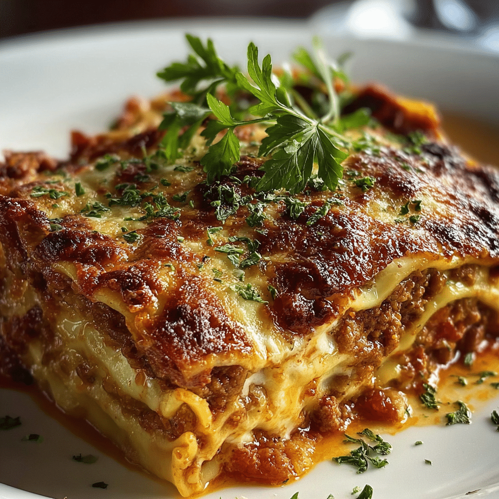 Gluten Free High Protein Lasagna