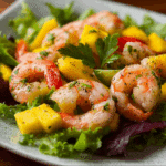 Mango Pineapple Shrimp Salad