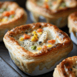 Mini Chicken Pot Pies with Crescent Roll Crust