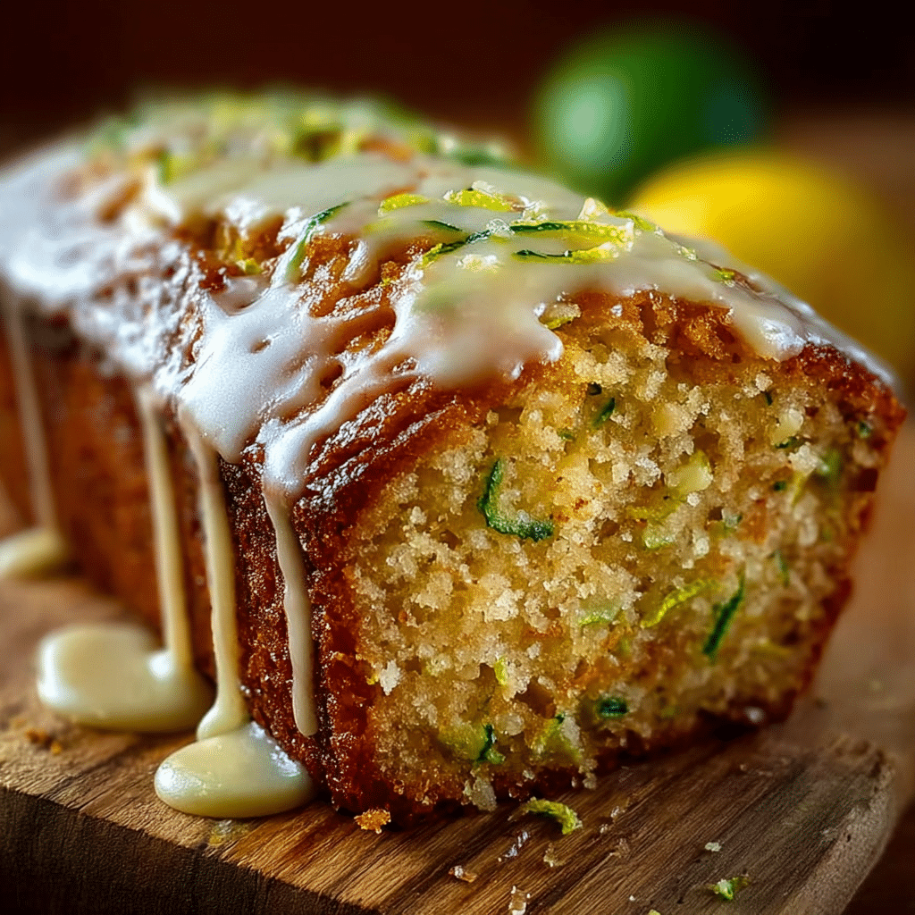 Moist and Zesty Zucchini Lemon Cake