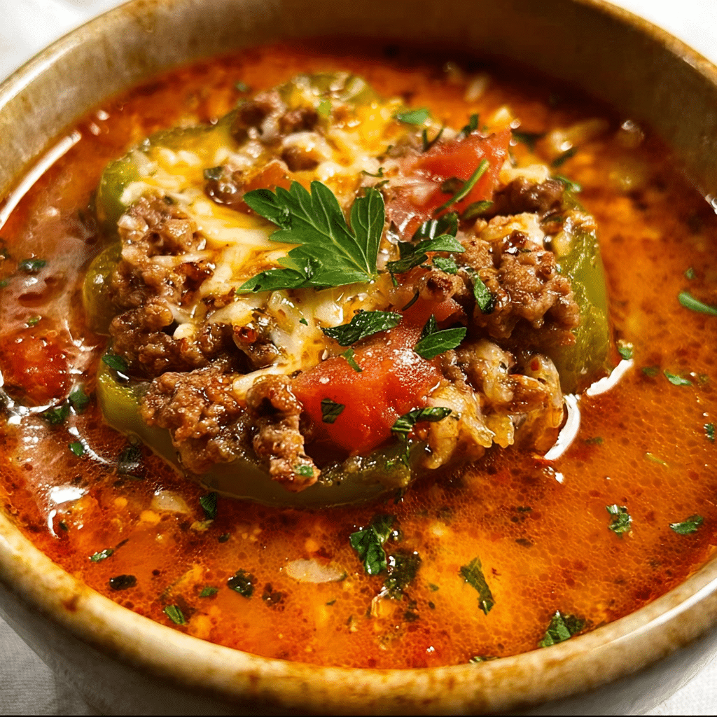 Stuffed Pepper Soup