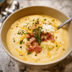 Sunday Night Mashed Potato Soup