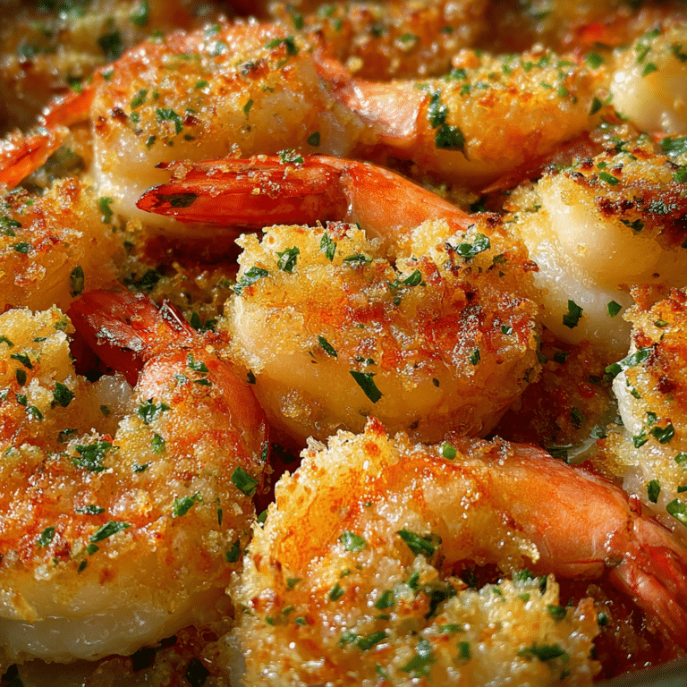 Baked Garlic Parmesan Shrimp
