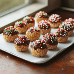 Christmas Chocolate Rice Krispie Balls