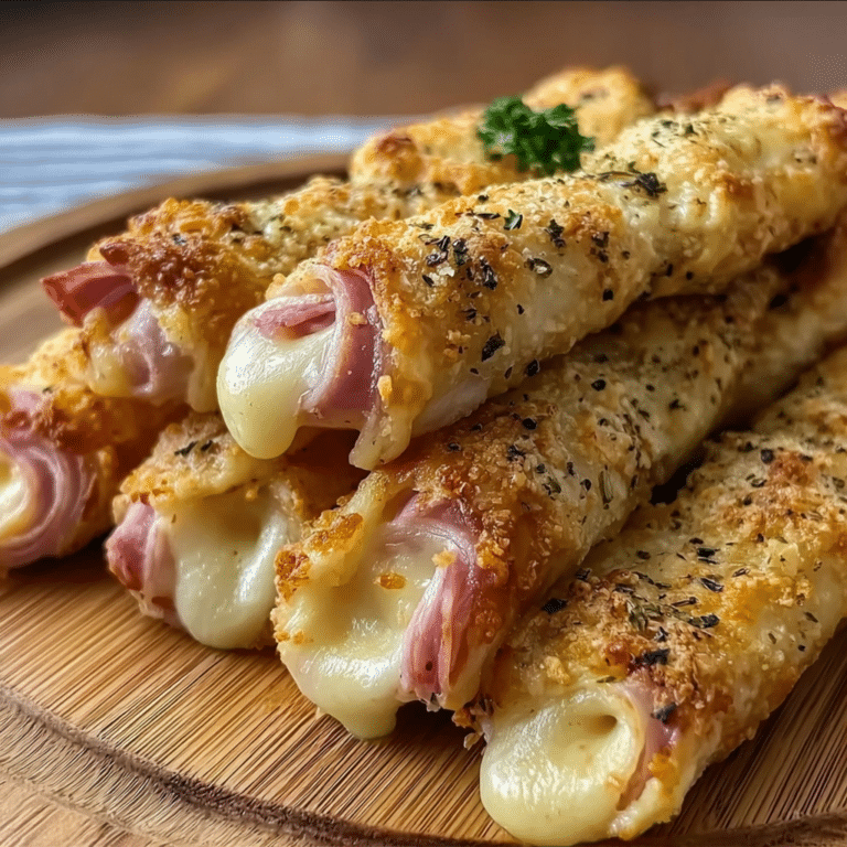 Ham and Cheese Sticks